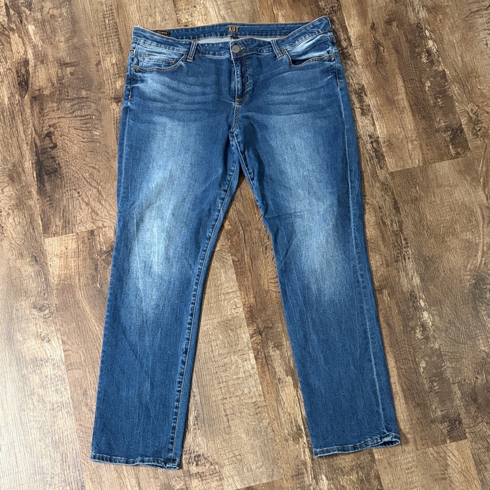 Kut from the Kloth Dark Blue Denim Jeans